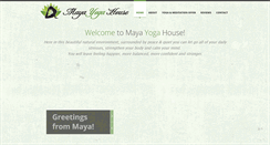 Desktop Screenshot of mayayogahouse.com